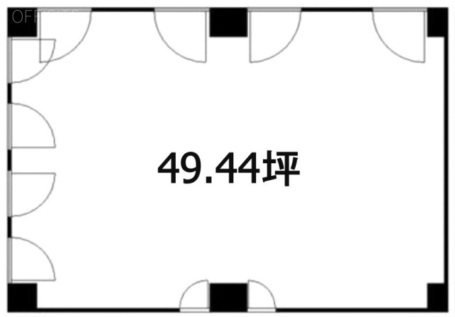 入船4丁目ビル4F 間取り図