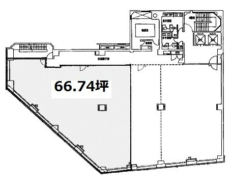 メットライフ川崎ビル8F 間取り図