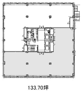 虎ノ門35森ビル8F 間取り図