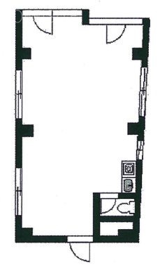 KRA四谷ビル2F 間取り図