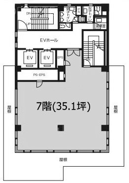 二宮ビル7F 間取り図