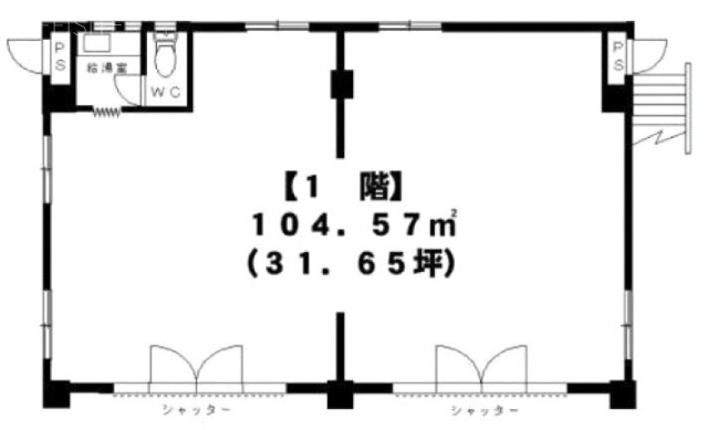 伊藤ビル1F 間取り図