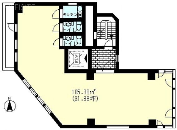 菅屋ビル4F 間取り図