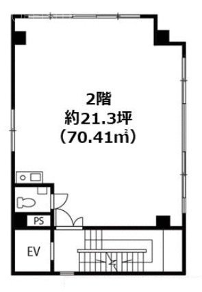 謄栄社ビル2F 間取り図