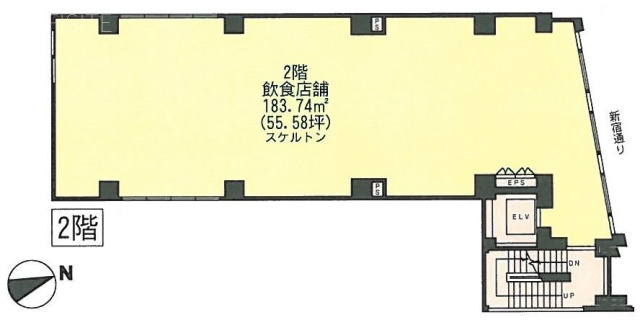 FORECAST四谷2F 間取り図