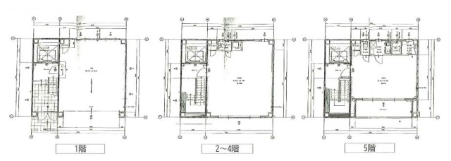 Art inn Ⅱ1F～5F 間取り図
