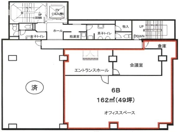 セキサクビルB 間取り図