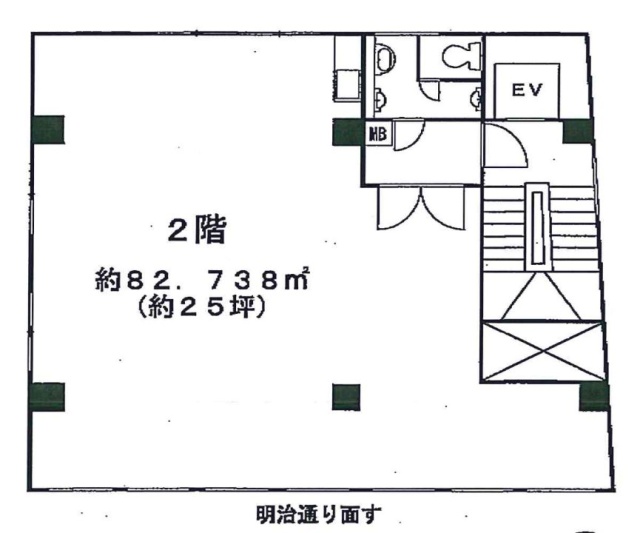 グリームビル2F 間取り図