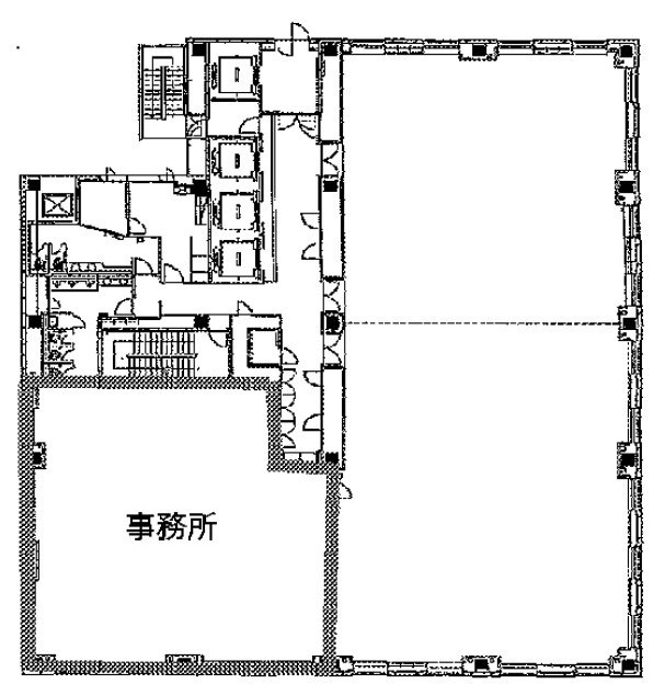 東短室町ビル8F 間取り図