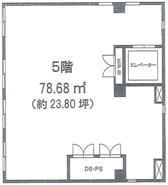 一番ビル5F 間取り図