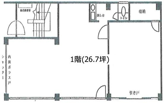 旭光ビル101 間取り図