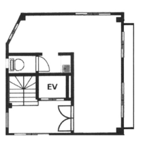 リンクス早稲田ビル5F 間取り図