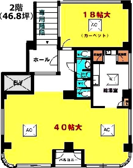 シルクヒルズ大塚2F 間取り図