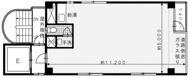 三陽ビル6F 間取り図