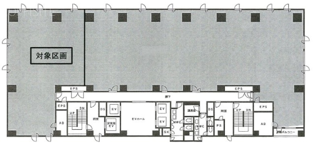 NEX人形町ビル8F 間取り図