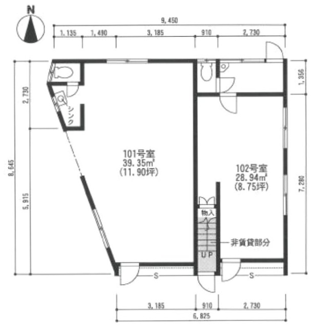 メゾンGP101 間取り図