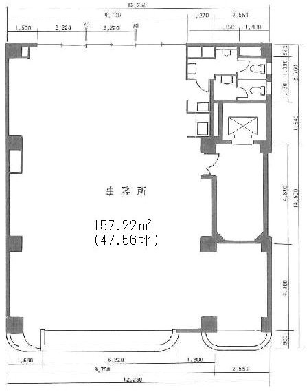 西脇ビル3F 間取り図
