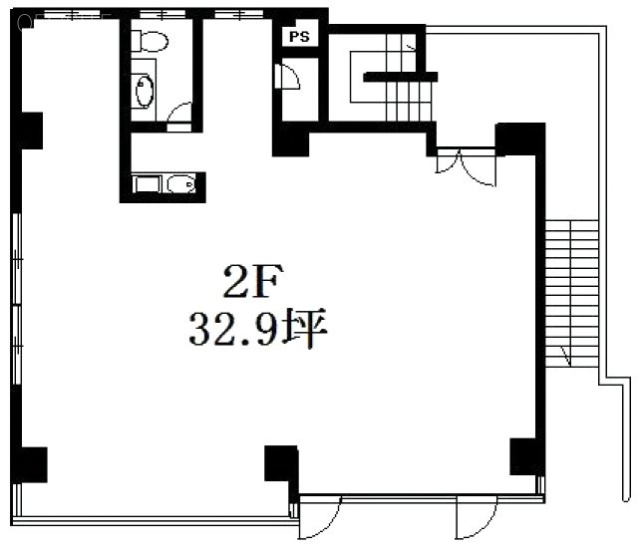 福松ビル2F 間取り図