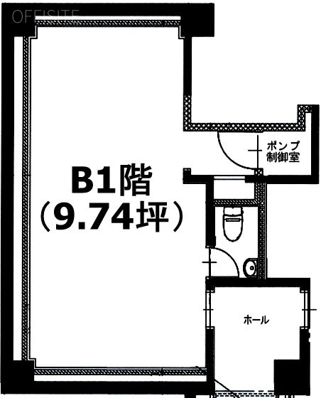 井の頭8号館B1F 間取り図