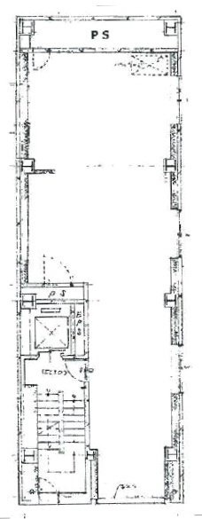 ラヴィアーレ銀座ビル4F 間取り図