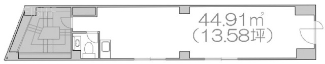 武蔵屋KAビル4F 間取り図