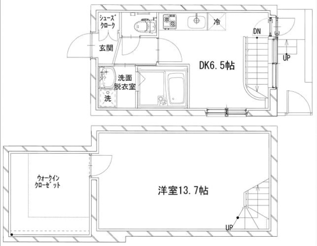 アトラスコートビル101 間取り図