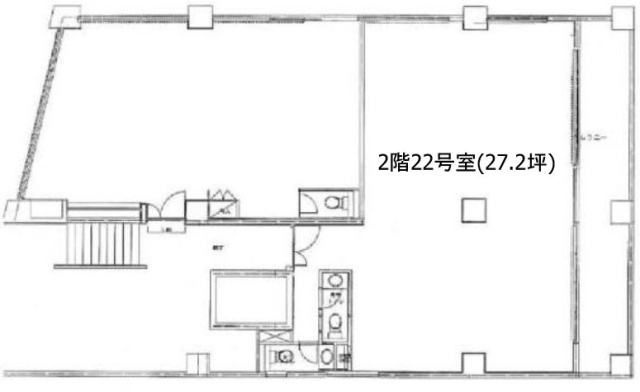 第2上野ビル22 間取り図