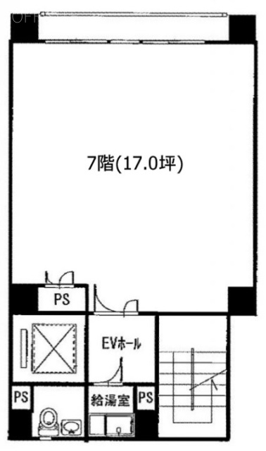 佑昌ビル7F 間取り図