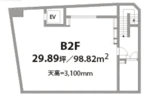 Zet MINAMIAOYAMAB2F 間取り図