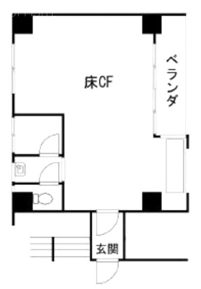 KIビルディング303 間取り図