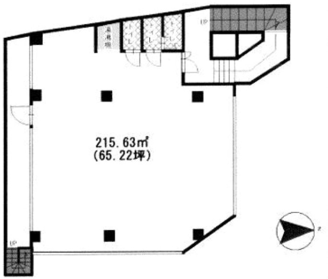 第3穴吹ビル3F 間取り図