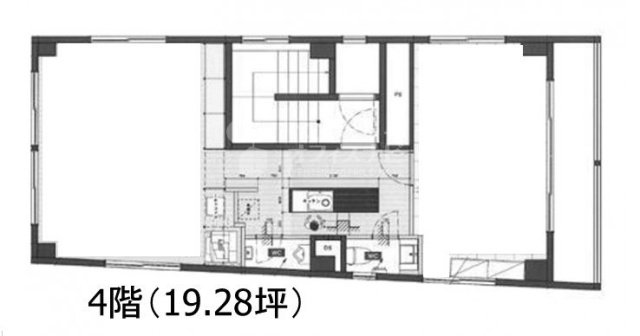 ウィンド渋谷ビル4F 間取り図