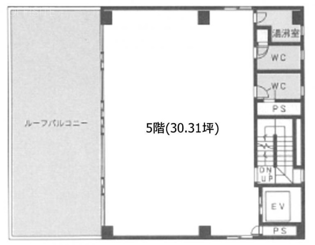 BRICK GATE水道橋5F 間取り図