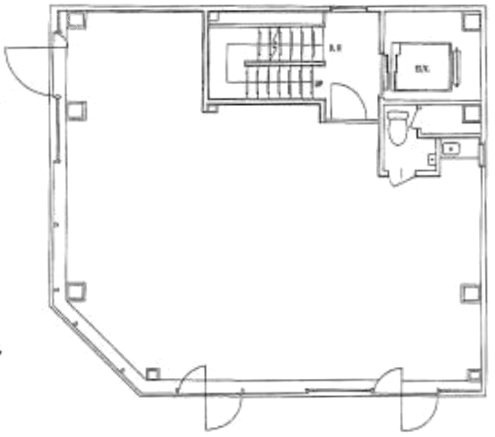 247ビル4F 間取り図