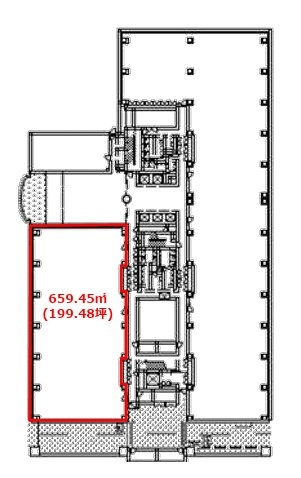 ルーシッドスクエア東陽町102 間取り図