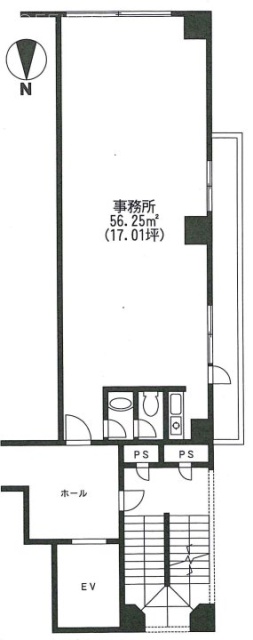 池田ビル701 間取り図