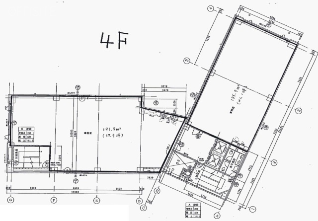 シンコー・ミュージック・プラザ4F 間取り図