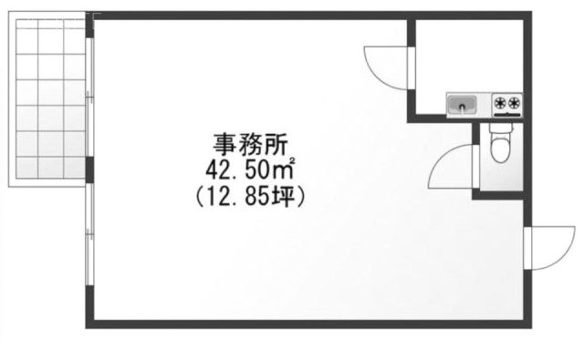 ファースト小岩マンション7F 間取り図