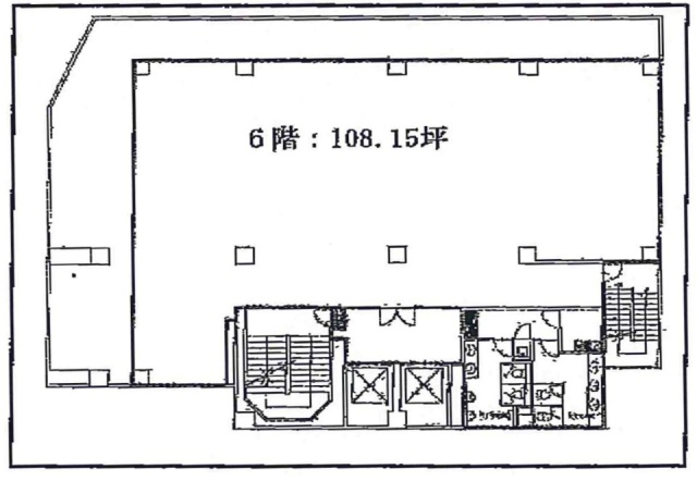 堀記念ビル6F 間取り図