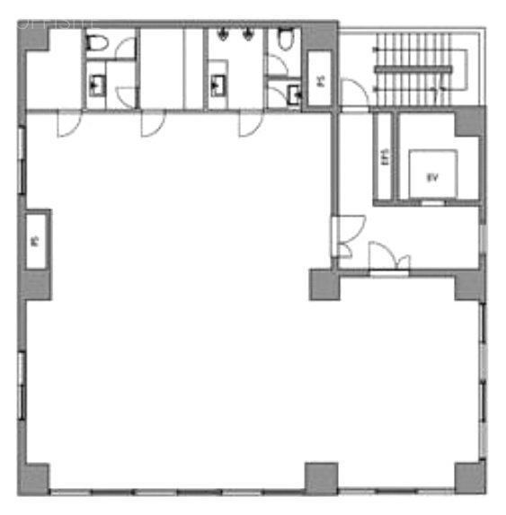 リードシー住吉ビル2F 間取り図