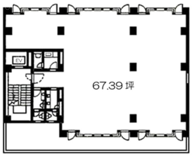 第二山内ビル3F 間取り図