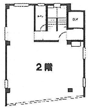 奥村ビル2F 間取り図