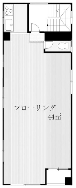 白山下ビル202 間取り図