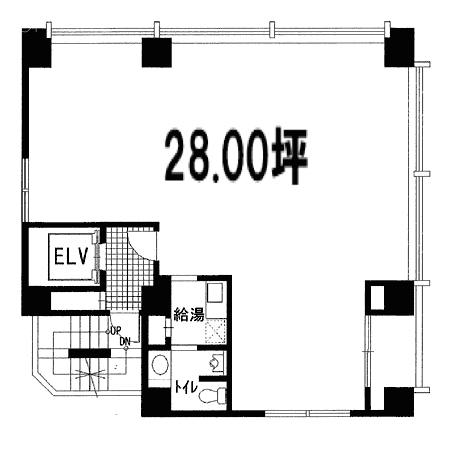 セントラルビル4F 間取り図