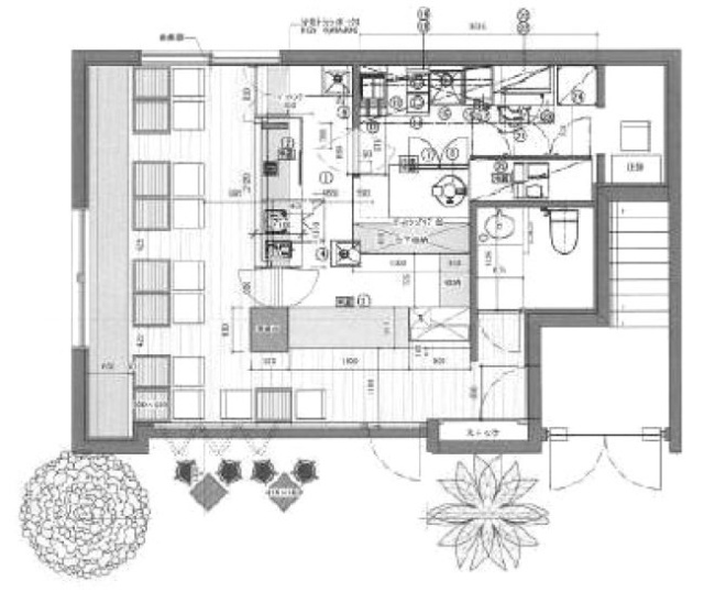 CASビル1F 間取り図