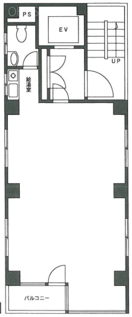 松山ビル2F 間取り図