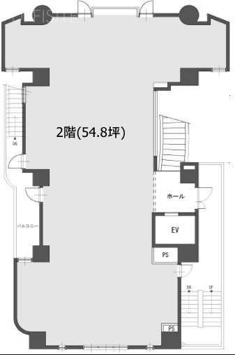 イマスShyukawaguchiビル2F 間取り図