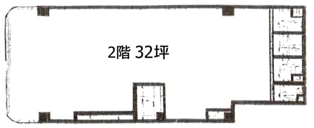 西麻布BBビル2F 間取り図