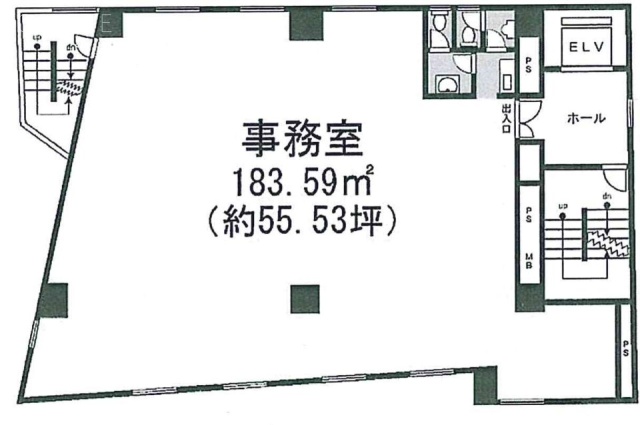 丸和ビル6F 間取り図