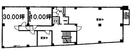 神田大蓄ビルB 間取り図